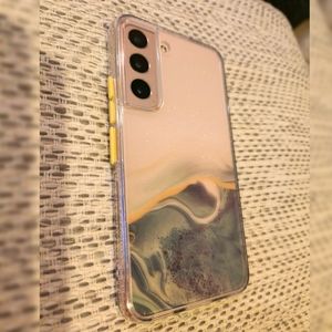 New Samsung Galaxy S22 Teal Green Clear Case